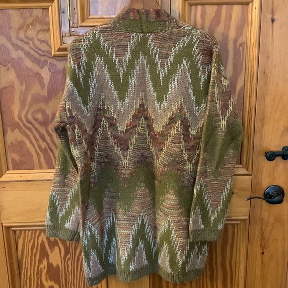 NWT Lucky Brand drape front knit sweater size M - Picture 5 of 6